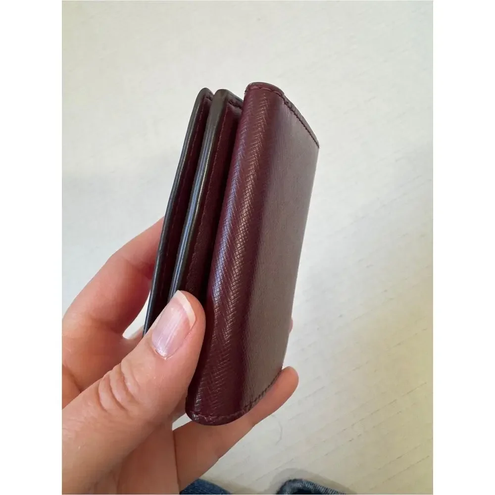 Kate Spade Pink Leather Micro Wallet Mini Designer Luxury